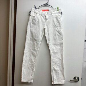 VitaminA jeans, white, straight leg, US 28 size